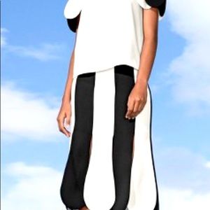 Victoria Beckham @Target scalloped skirt NWT 8